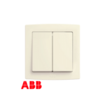 ABB Saklar Double Switch 10AX Concept BS Type AC 102