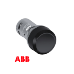 ABB Flush Push Button Type CP1-10B-11, BLACK 1NO+1NC