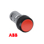 ABB Flush Push Button Type CP1-10R-01, RED, 1NC, NON ILLUMINATED, MOMENTARY