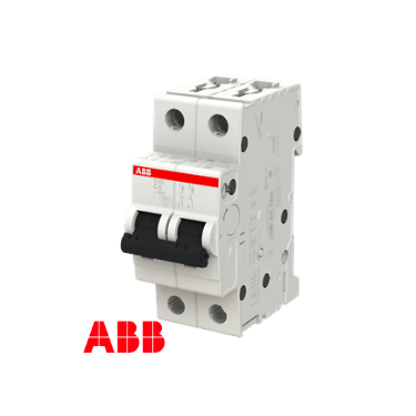 ABB MCB Tipe S 202 C-6 (6KA), 6A, 2P