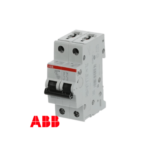 ABB MCB Tipe S 202 M-C10 (10KA), 10A, 2P